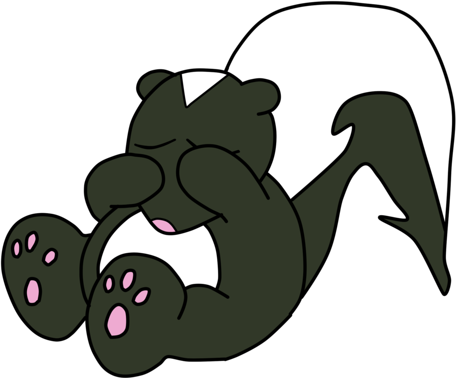 Cartoon Baby Skunk Pictures To Pin - Sad Skunk Cartoon (1024x1024)