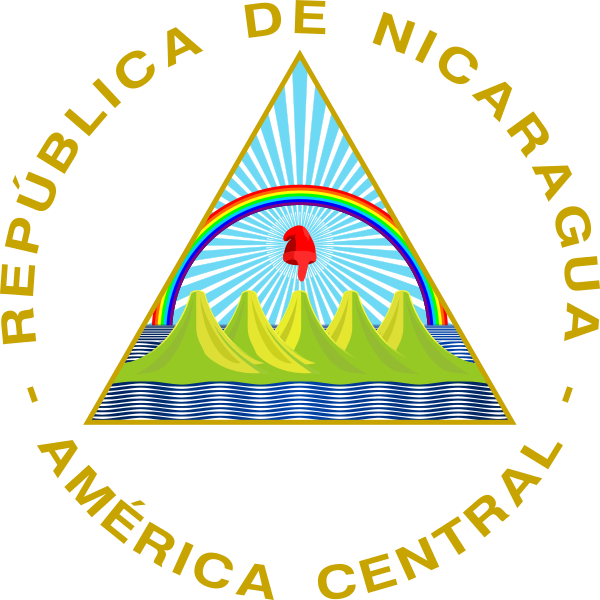 Coat Of Arms Of Nicaragua - Nicaragua Coat Of Arms (600x600)