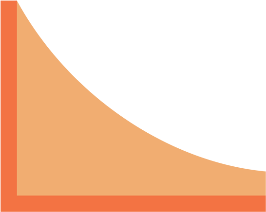 Graph Decrease Orange - Graph Decrease Orange (800x520)