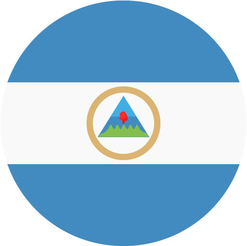 Nicaragua Flag Vector Emoji Icon - Bandera El Salvador Emoji (512x512)