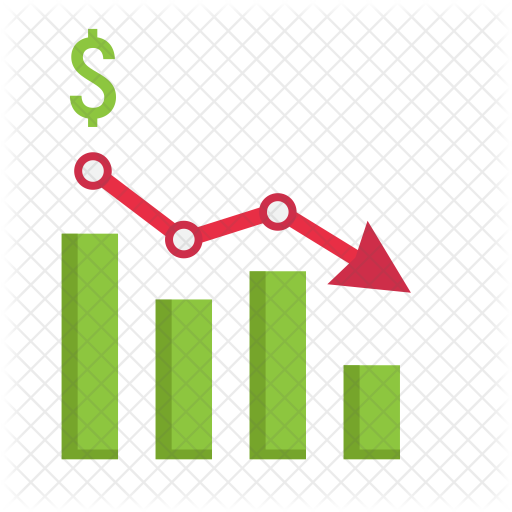 Decrease Icon - Finance (512x512)
