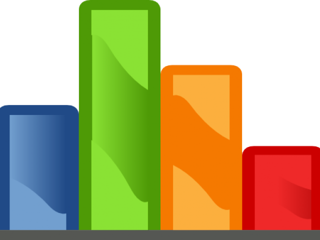 Bar Graph Cliparts - Data Chart Clipart (640x480)