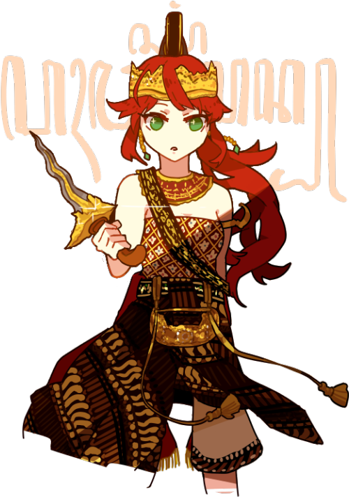 Happy Independence Day Indonesia Have Some Rwby With - Cartoon (540x742)