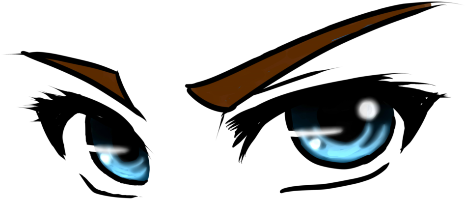Anime Eyes Png Image - Portable Network Graphics (1024x683)