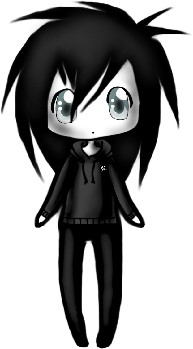Jeff The Killer Chibi By Xvanessa The Killerx - Jeff The Killer (643x1243)