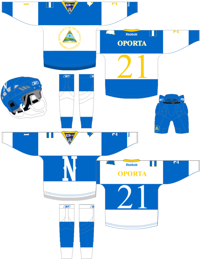 Team Nicaragua Hockey Uniform By Fjojr - Colorado Rockies (794x1006)