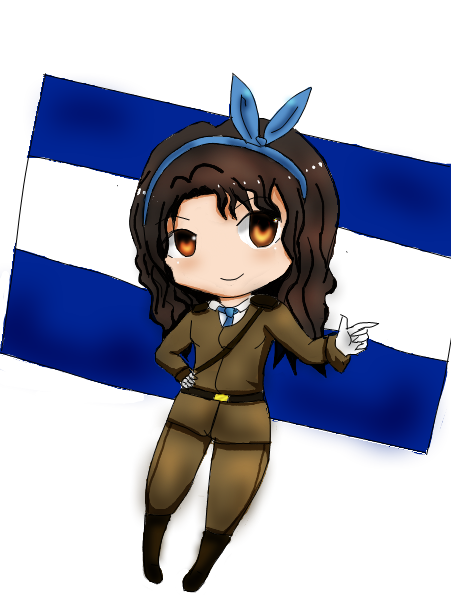 Htmr- Chibi Nicaragua By Akaihanon - Nicaragua Anime (451x600)
