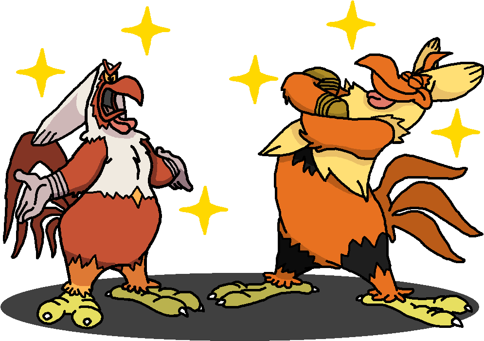 Shiny Blaziken Foghorn Leghorn By Shawarmachine - Foghorn Leghorn (1000x750)