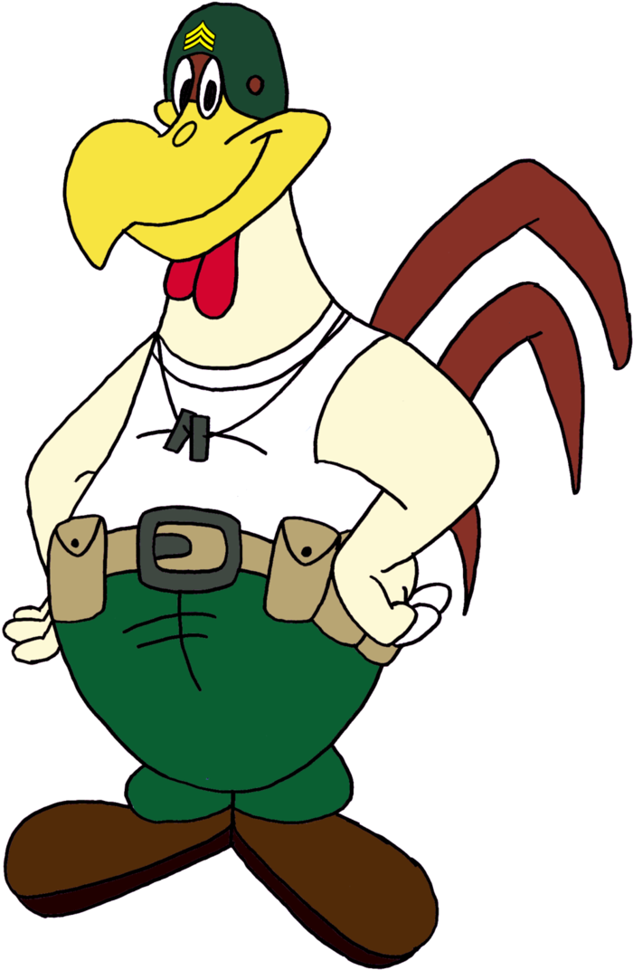 Ww2 Foghorn Leghorn By Jmk-prime - Cartoon (720x1110)