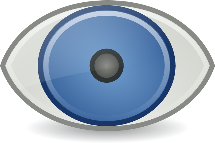 Blue Eyes Clipart Eyeball - Vulture Eye Clipart (736x489)
