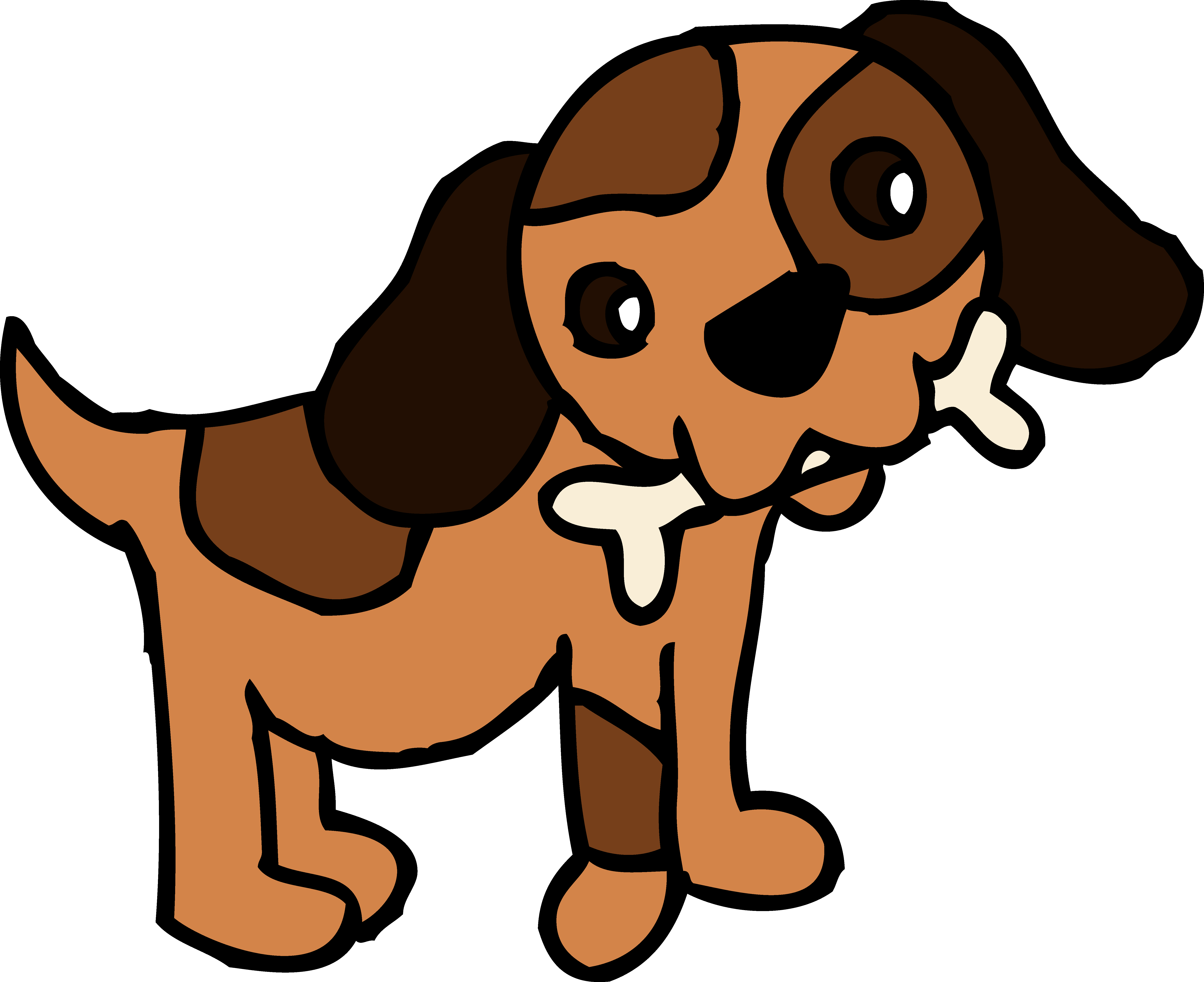 Clip Art Dog Clipart - Clip Art Of Dog (6297x5137)