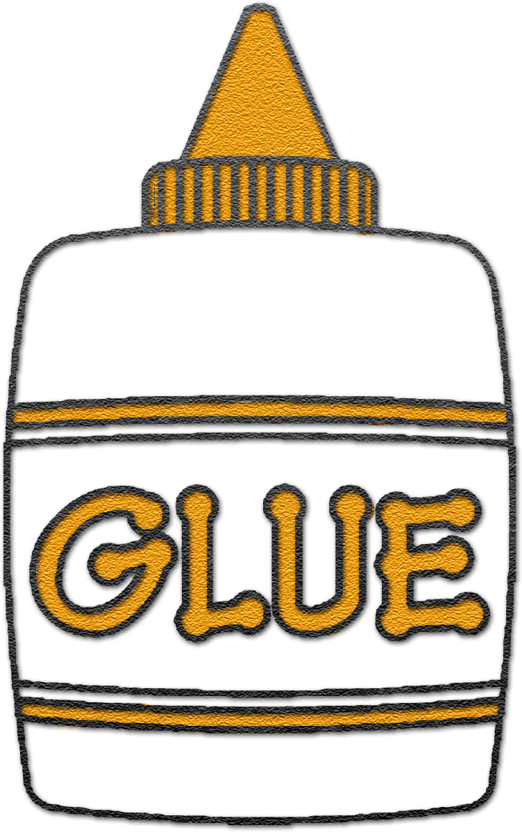 Hd Clipart I Always Despise It When - Clip Art Glue (752x1199)