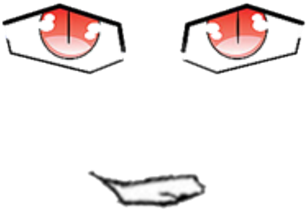Anime Face - Roblox Anime Face (420x420)