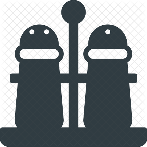 Salt And Pepper Shaker Icon - Condiment (512x512)