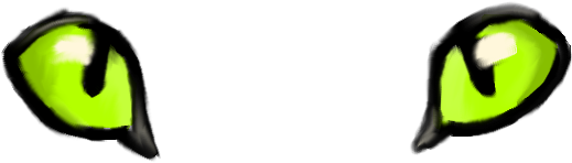 Cat Eye - Changing Colors Transparent Background Gif (633x390)