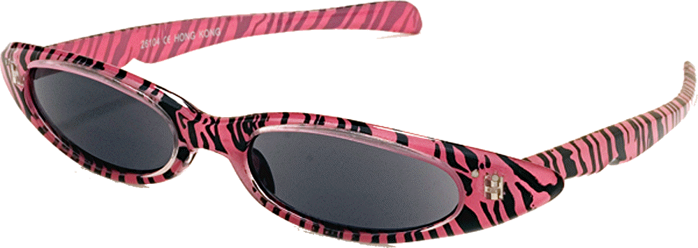 Pink Crazy Cat's Eye A J Morgan Sun Reading Glasses - Sunglasses (1000x356)