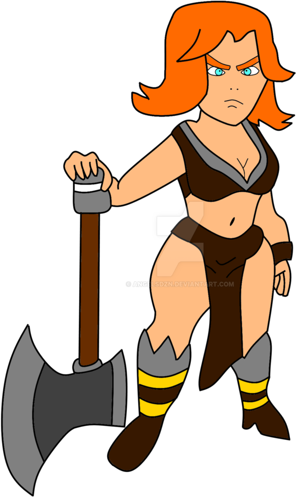 Valkyrie By Angelsdzn - Cartoon (751x1064)