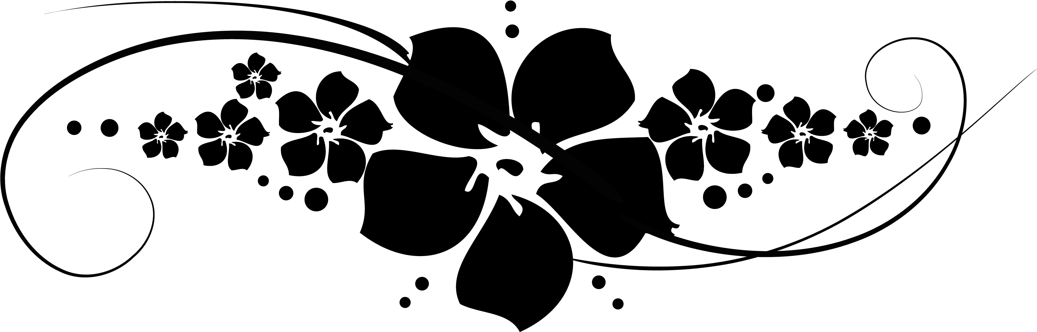 Flourish Clipart Clipartfest - Pit Bulls Are A Girl's Best F Rectangle Magnet (3300x1067)