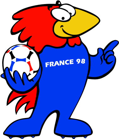 1998 Fifa World Cup Mascot (396x464)