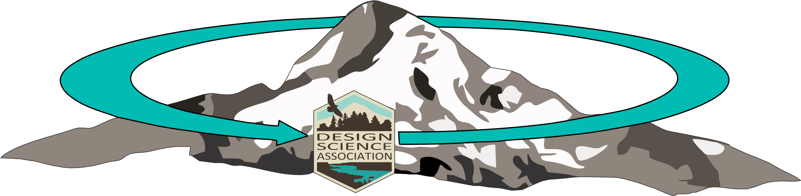 The Timberline Challenge Is An Annual Hiking Relay - Mt Hood Clip Art (2800x685)