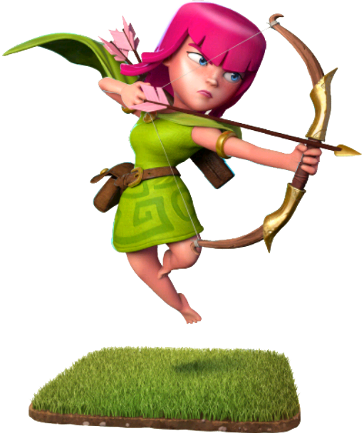 03, January 14, 2015 - Archer Clash Of Clans (511x613)