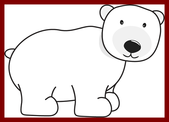 Marvelous Top Bear Clipart Spot For Polar Trends And - Cartoon (580x419)