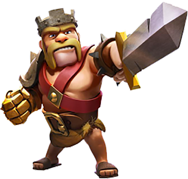 Clash Of Clans Archer Queen Clash Royale King Archer - Barbarian King&archer Queen (627x600)