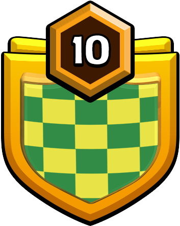 R - H - L - Logo Clan Coc Level 10 (512x512)