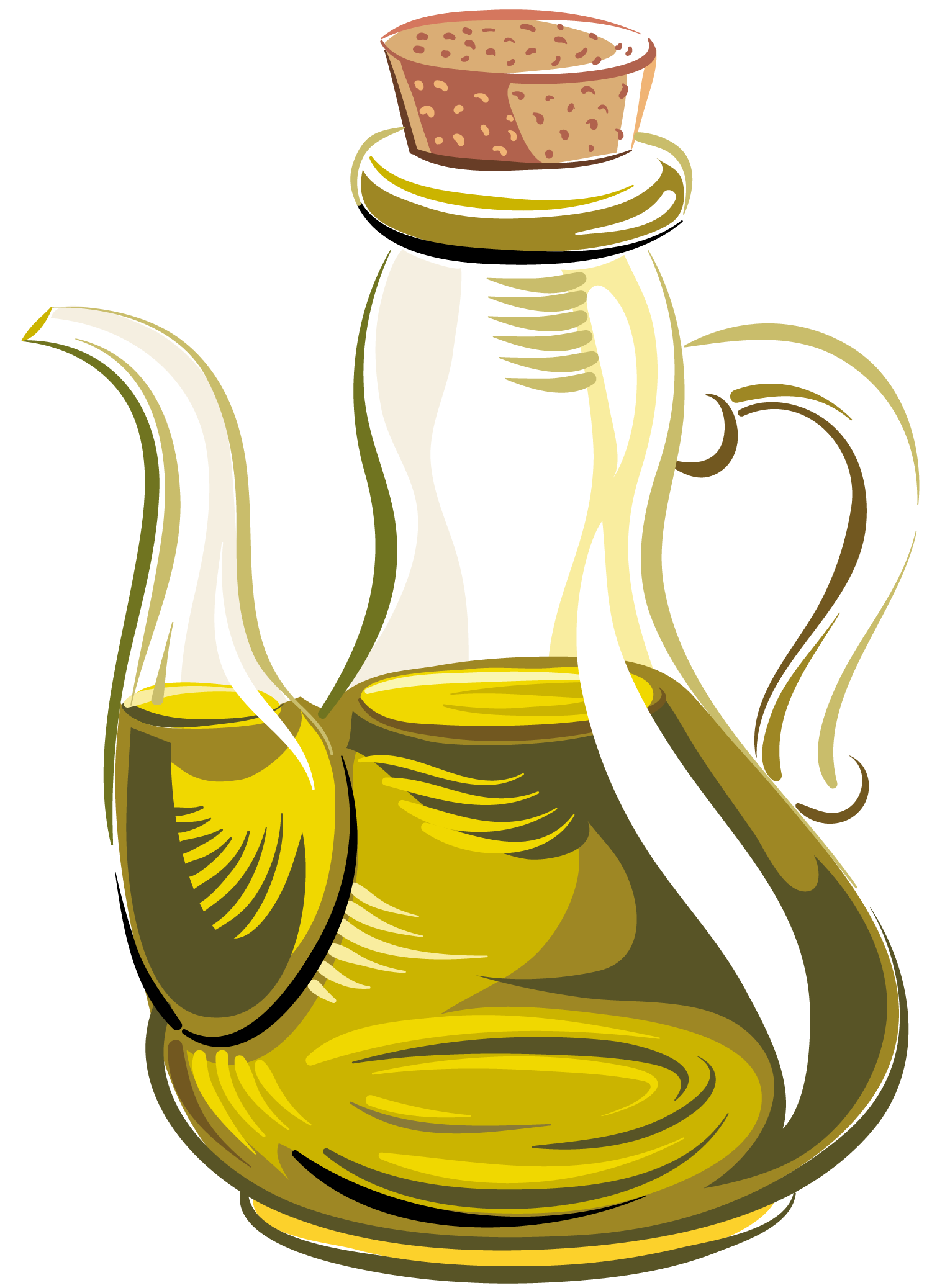 Olive Oil Food - Oil Clipart Png (1501x2075)