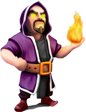 Clash Of Clan Wizard (325x411)