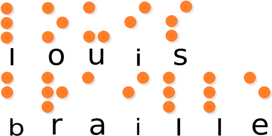 Special Education - Louis Braille Name In Braille (600x316)