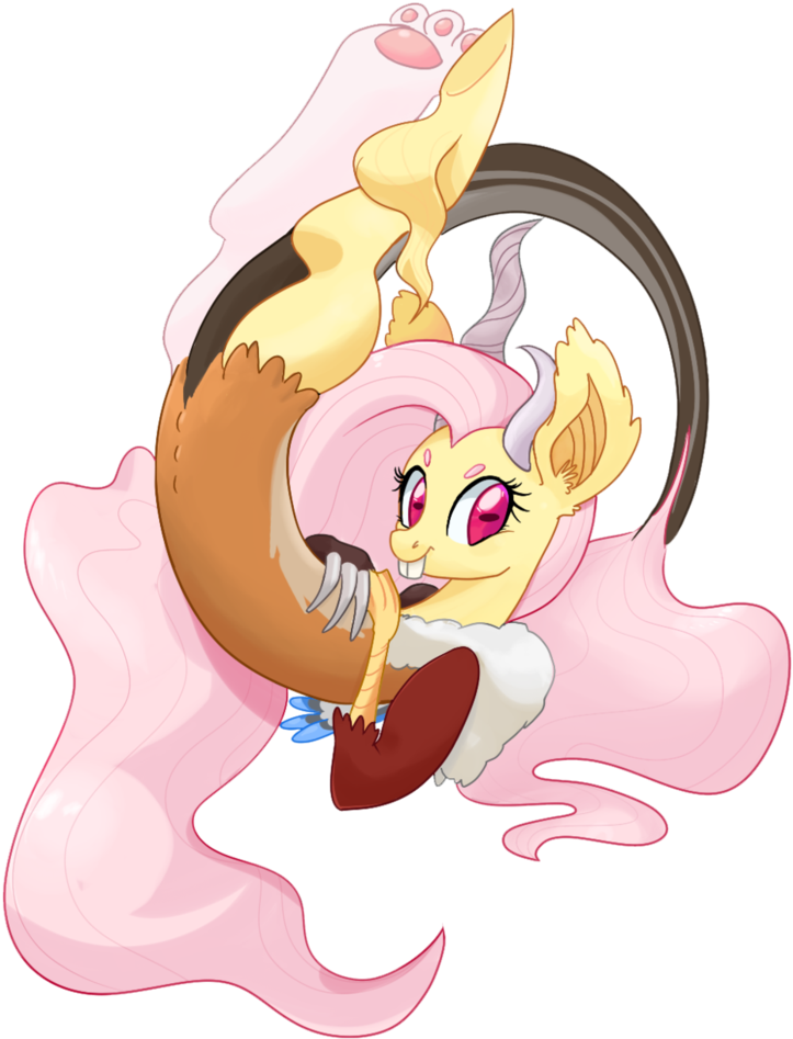 Discoshy By Twitchykismet Discoshy By Twitchykismet - Mlp Draconequus Oc (795x1006)