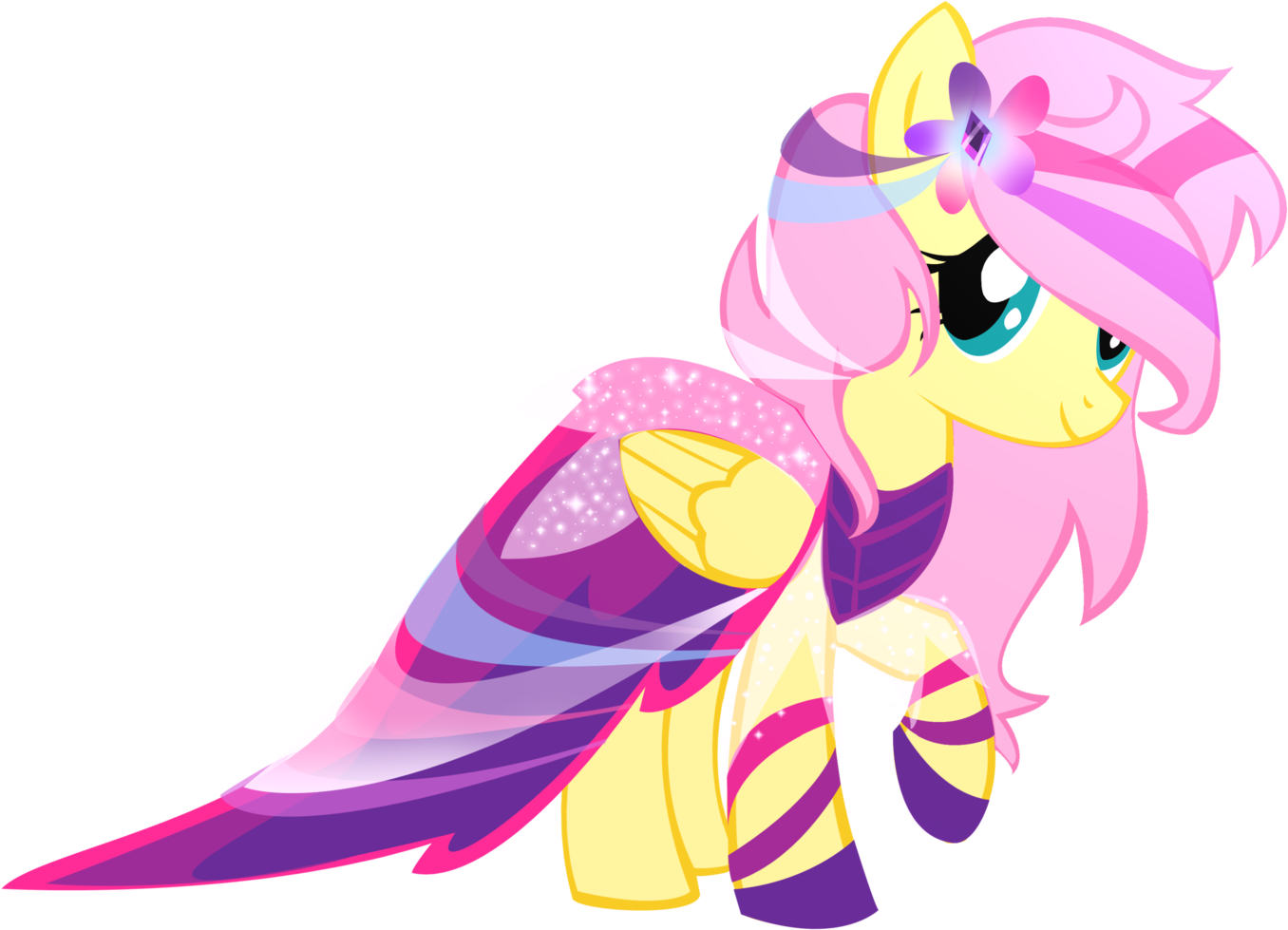 Fluttershy Fan Club - My Little Pony Fluttershy Fashion (1600x1009)