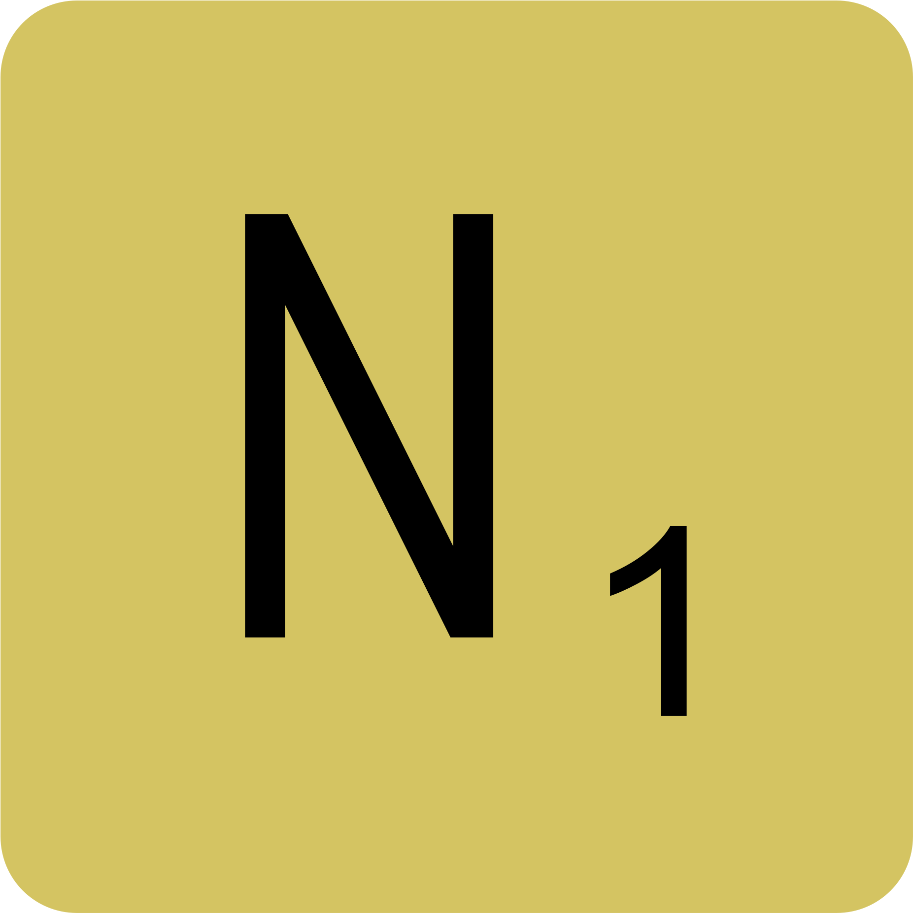 Open - Lettre Scrabble N (2000x2000)