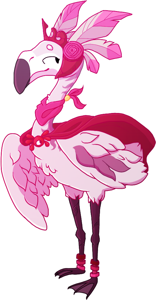Animal Jam Oc Donut Steel By Joybare - Animal Jam Flamingo Drawing (563x1052)