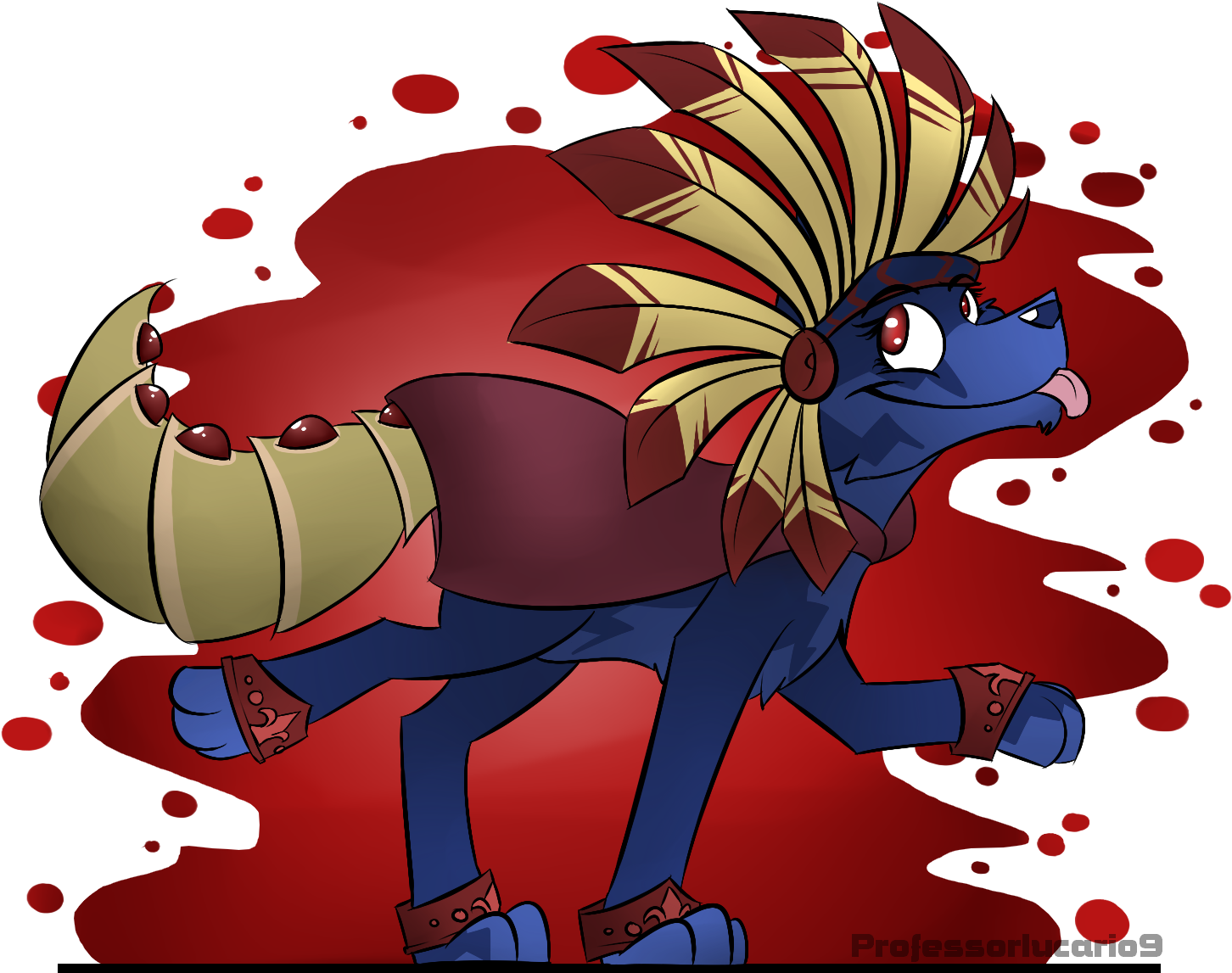 Professoraurabolt 19 9 Animal Jam Art Trade - Drawing (1500x1200)