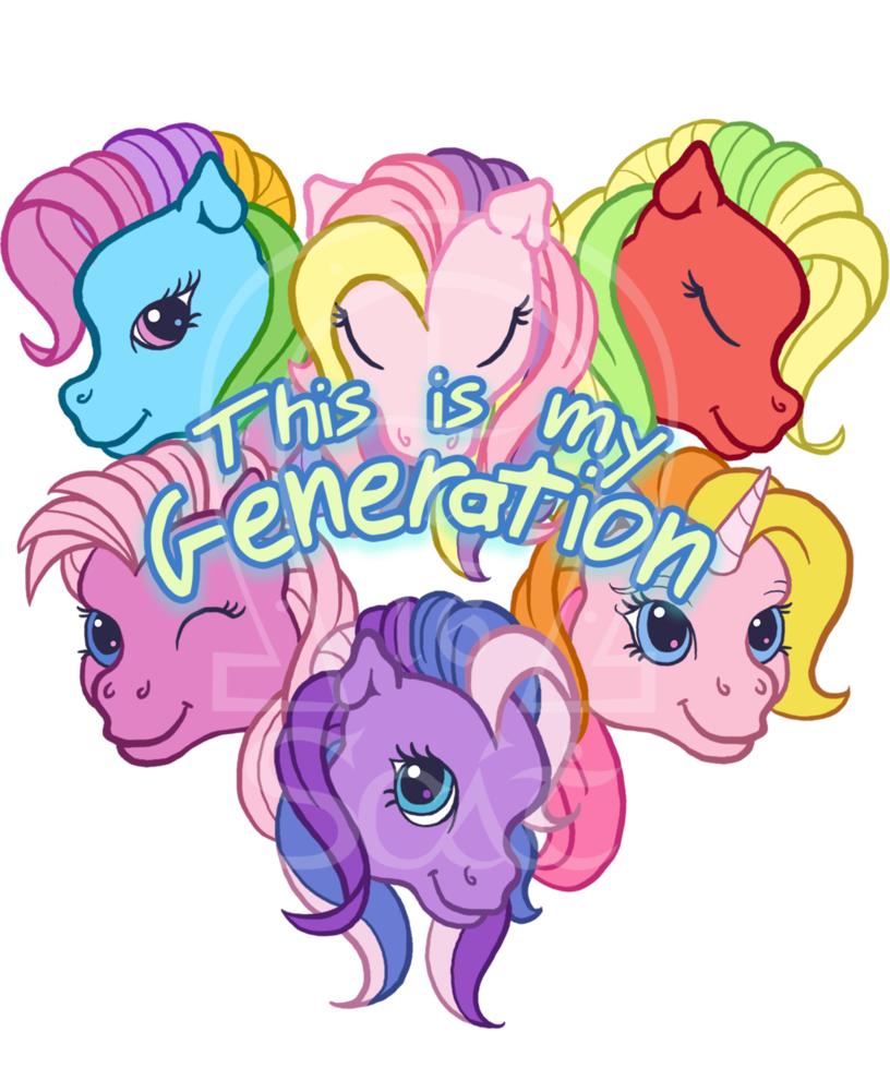 This Is My Generation By Anscathmarcach - My Little Pony G3 (816x979)