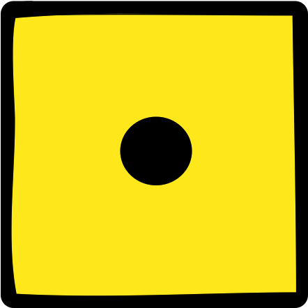 Embark Cliparts - Yellow Dice Clipart (513x512)