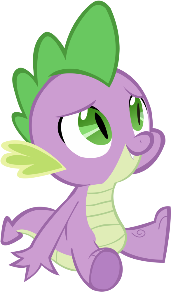 Spike The Dragon - Portable Network Graphics (1024x1024)