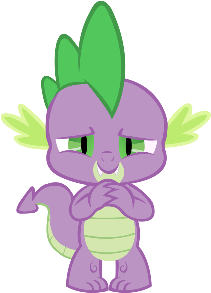 Spike Is Proud Vector By Kyute-kitsune - Three's A Crowd (900x965)
