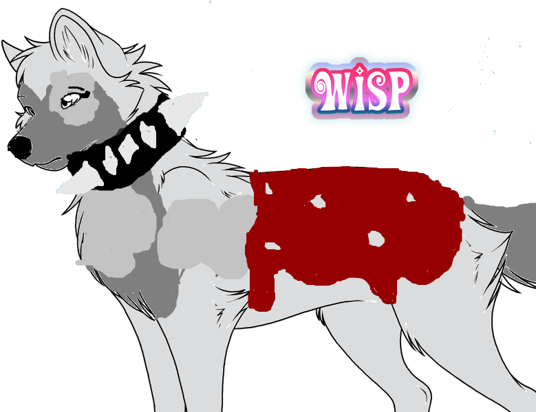 Wisp Warrior Of The Wolves Of Dim Light 2 - Sakhalin Husky (800x600)