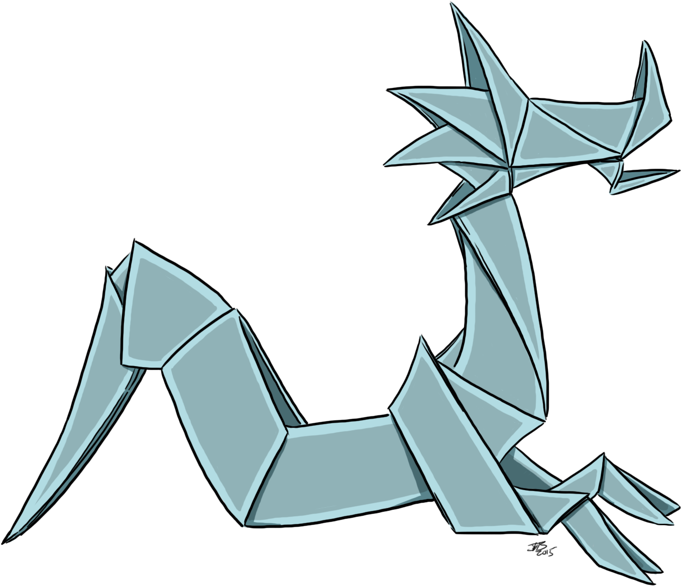 Origami Dragon By Prodigyduck Playground Adventures - Origami (1545x2000)