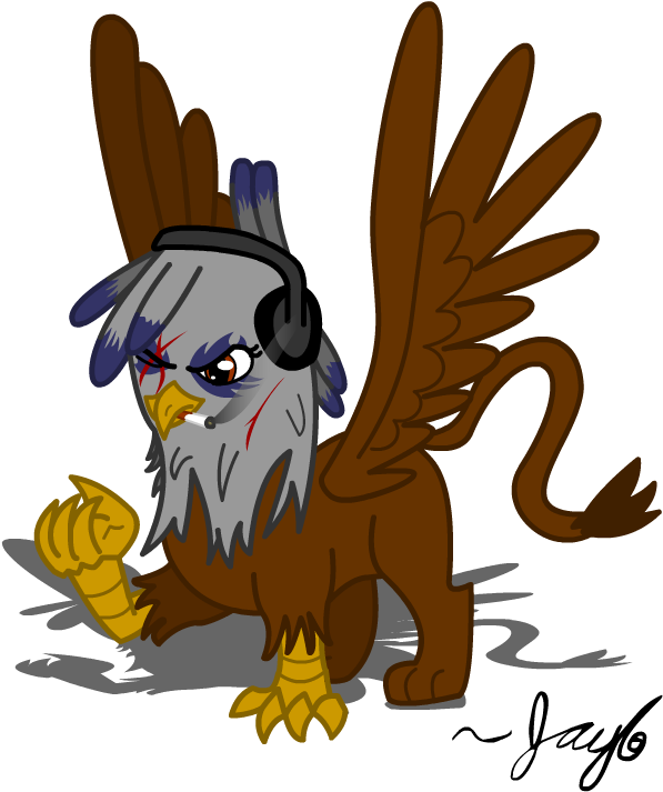 Mlp Griffon Oc Maker - Cartoon (600x720)