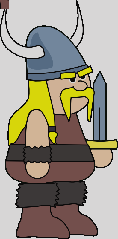 Free To Use & Public Domain Vikings Clip Art Free Viking - Viking Warrior Clipart (394x800)
