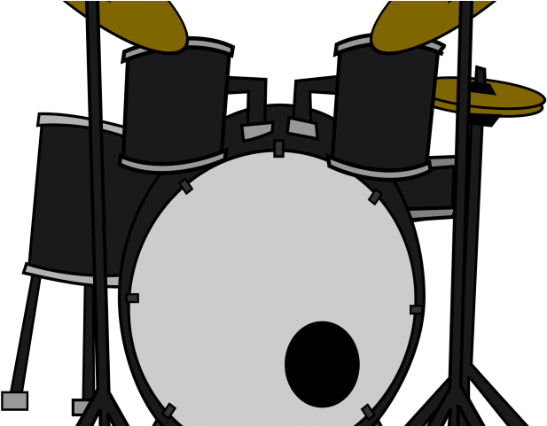Percussion Drum Cliparts - Drum Set Clipart (640x480)