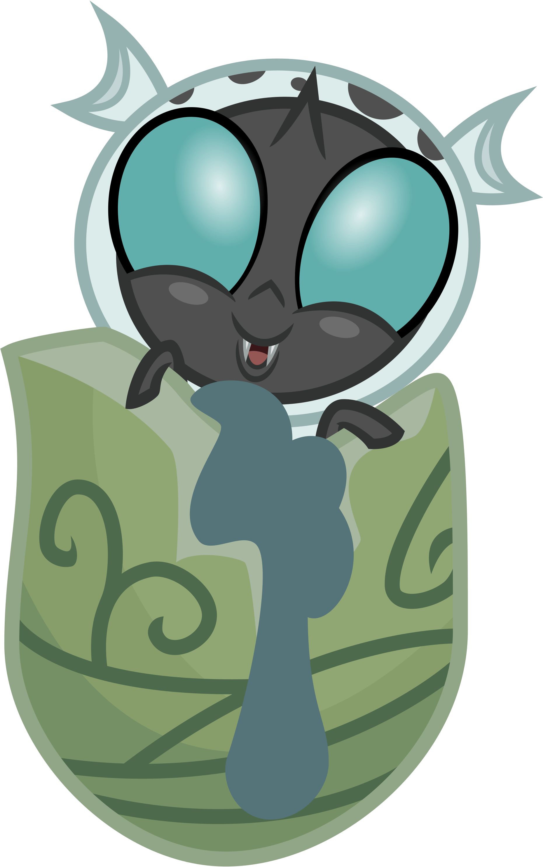 My Little Pony Changeling Baby (2000x3000)