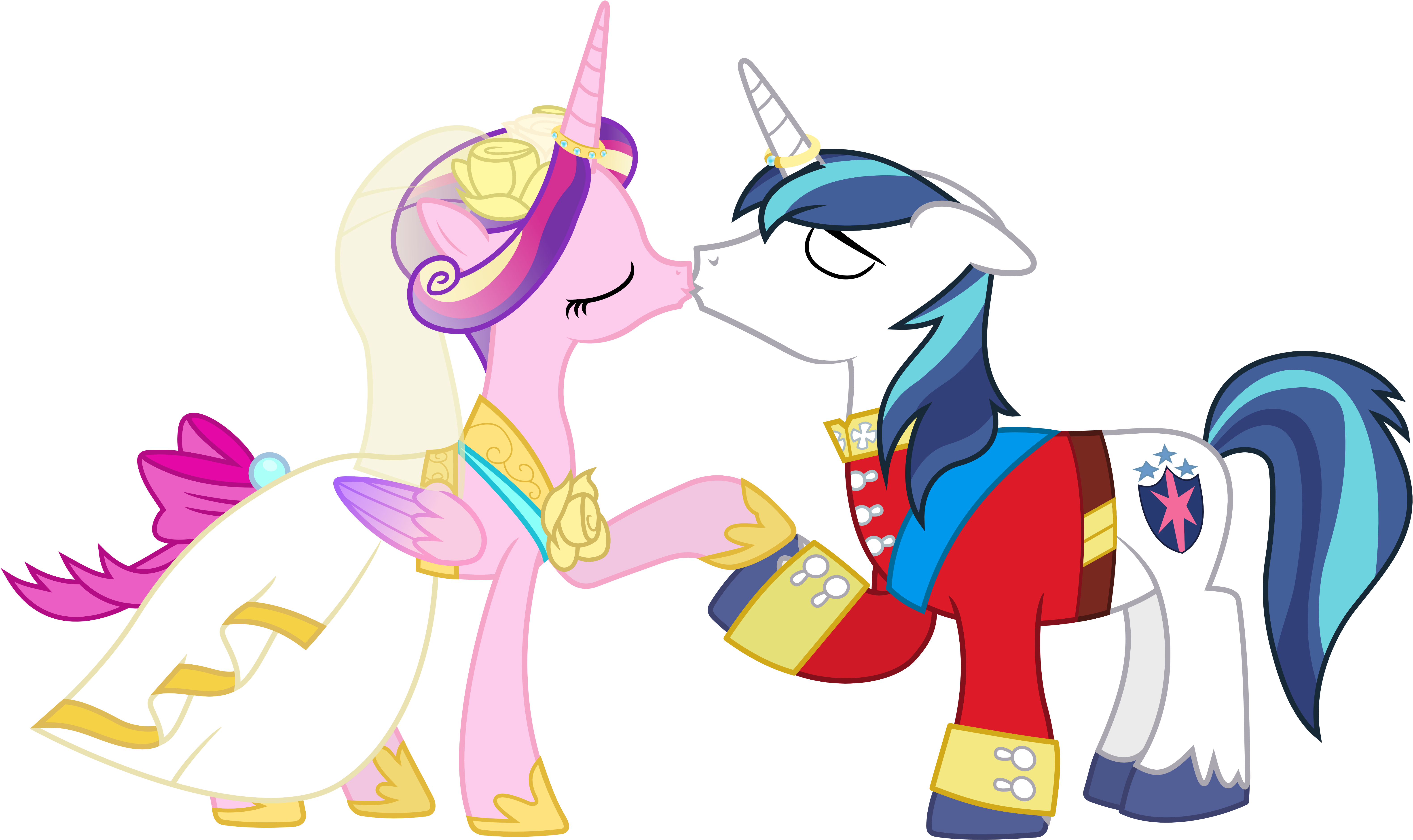 My Little Pony Cadence And Shining Armor Wedding - Mlp Princess Cadence Wedding (6320x3760)