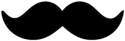 Moustache Clipart Movember - German Unity Day Funny (600x287)