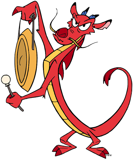 Mushu-gong2 - Mulan Mushu (439x527)