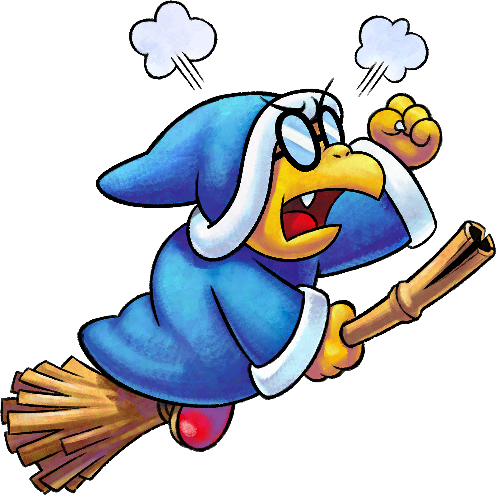 Kamek - Mario And Luigi Paper Jam Bowser Jr (1800x1800)